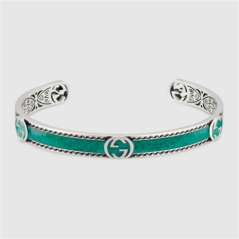 gucci woven leather bracelet|Gucci turquoise bracelet.